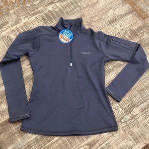 NWT Columbia Half Zip UPF 50 Shirt